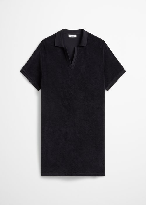DfC terry cloth polo dress regular — Blue Depths