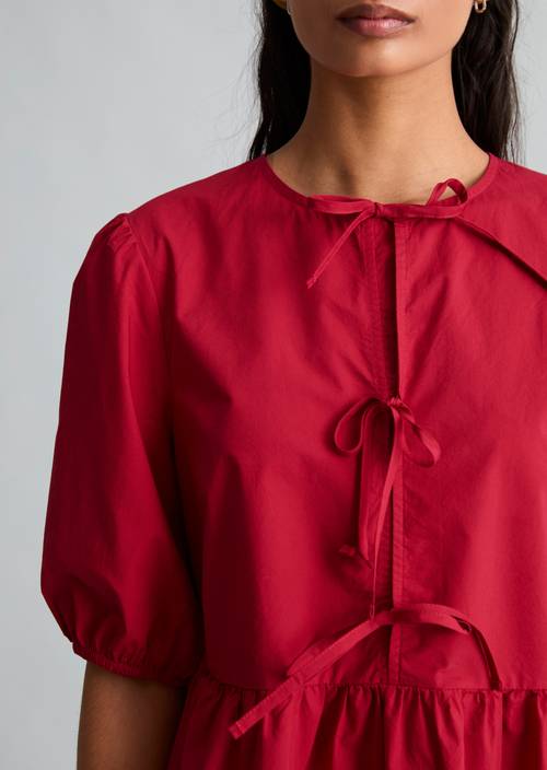 Vestido normal Vivid Cherry en vista detallada