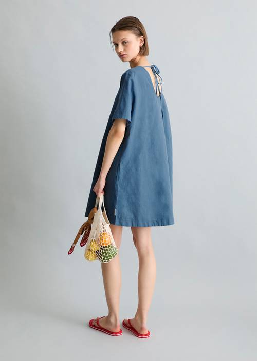 Robe relaxed Medium Blue 4671 en vue de face