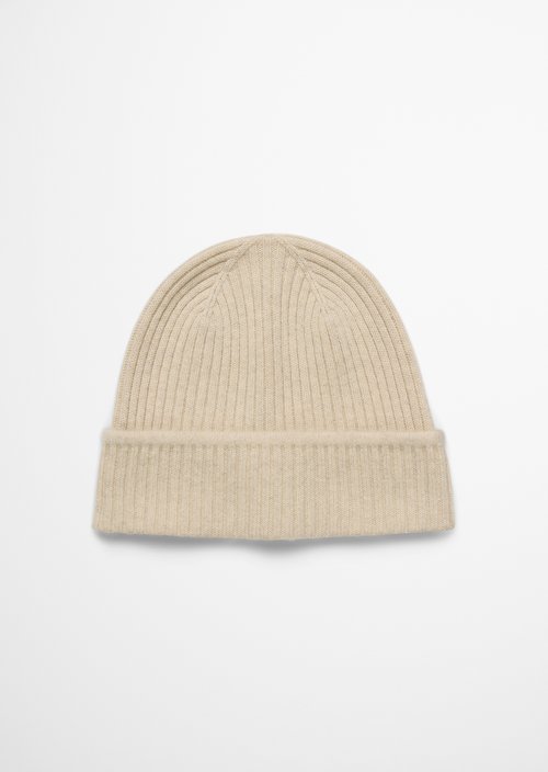 Knitted cap — Grey Silk