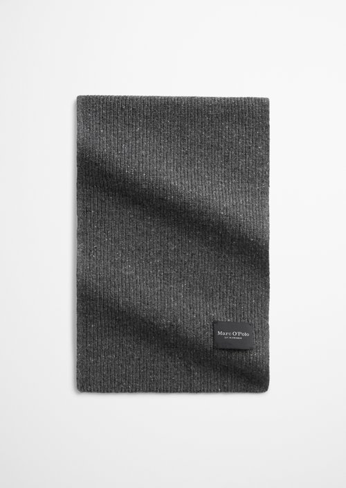 Strickschal — Dark Grey Melange