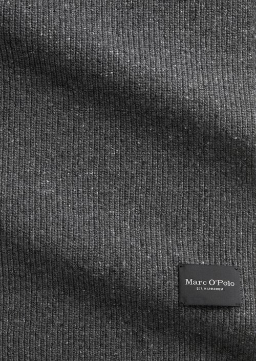 Strickschal — Dark Grey Melange