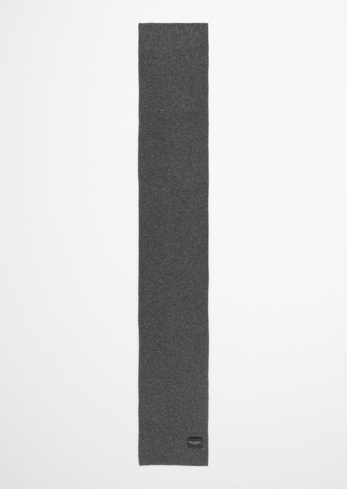 Strickschal — Dark Grey Melange