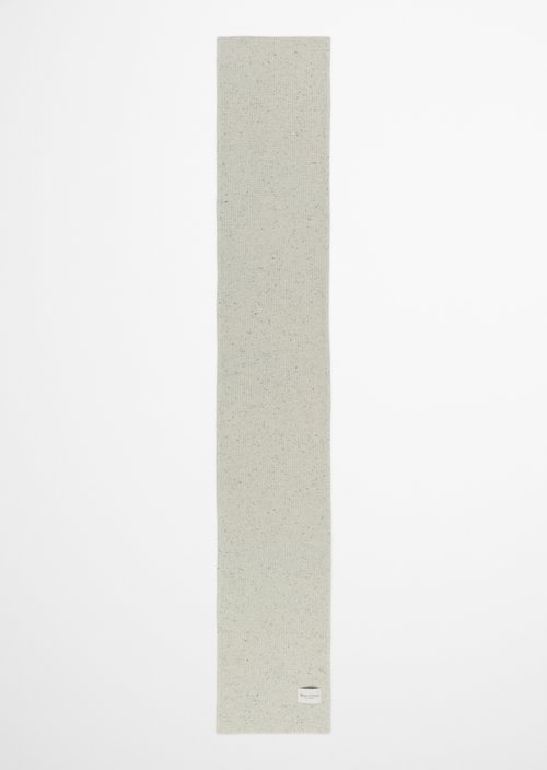 Strickschal — White Cotton