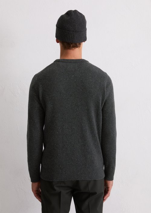 Sweater regular — Dark Grey Melange