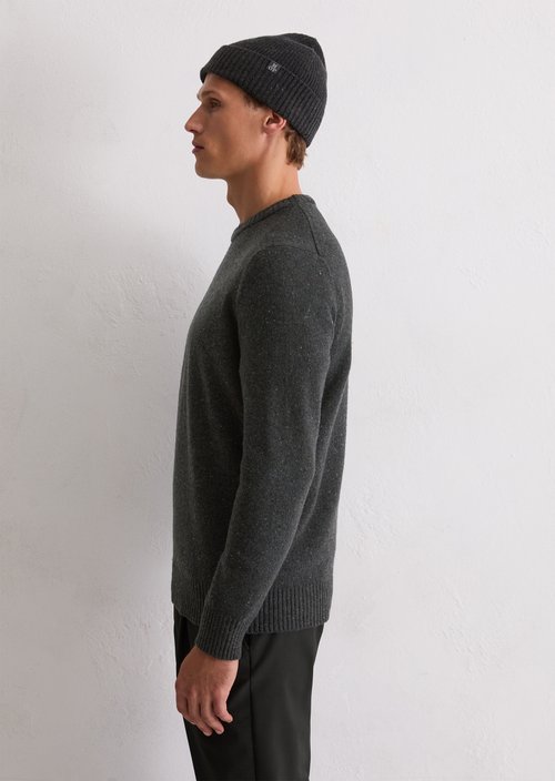 Sweater regular — Dark Grey Melange