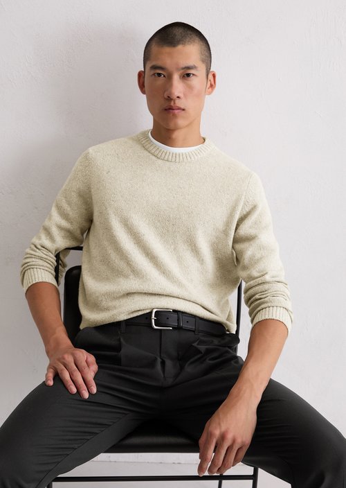 Sweater regular — Grey Silk