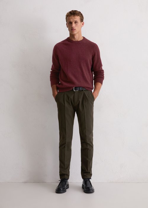 Sweater regular — Wine Berry