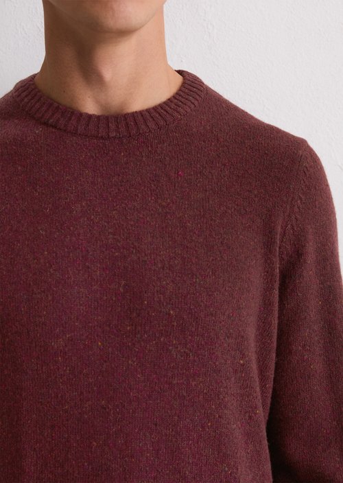 Sweater regular — Wine Berry