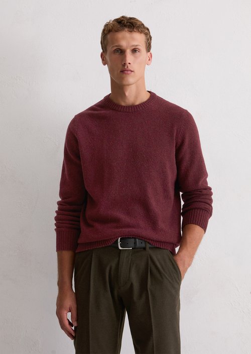 Sweater regular — Wine Berry