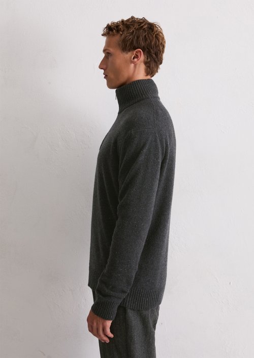 Troyer regular — Dark Grey Melange
