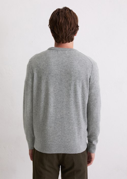 Sweater regular — Cloudy Grey Melange