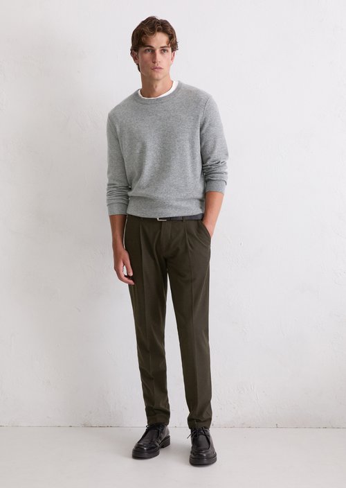 Sweater regular — Cloudy Grey Melange