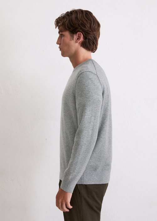 Sweater regular — Cloudy Grey Melange