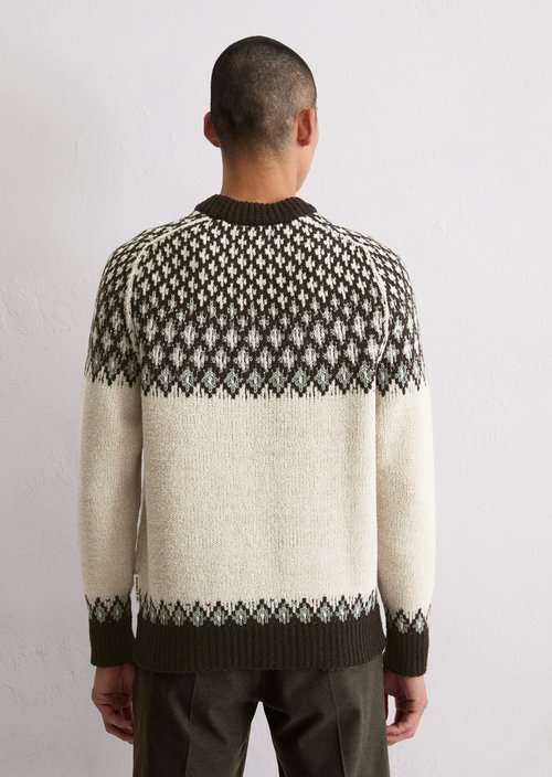 Norwegian sweater regular — Light Beige