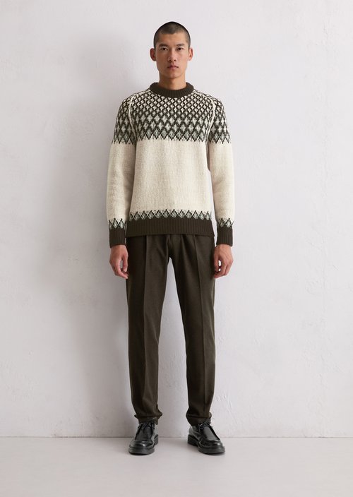 Norwegian sweater regular — Light Beige