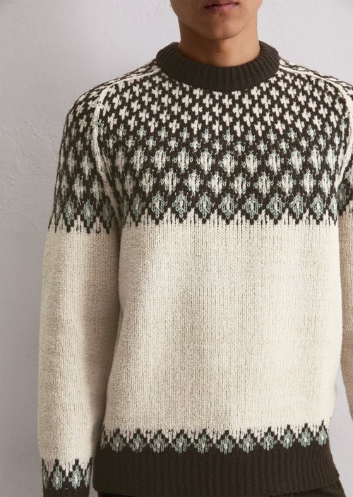 Norwegian sweater regular — Light Beige