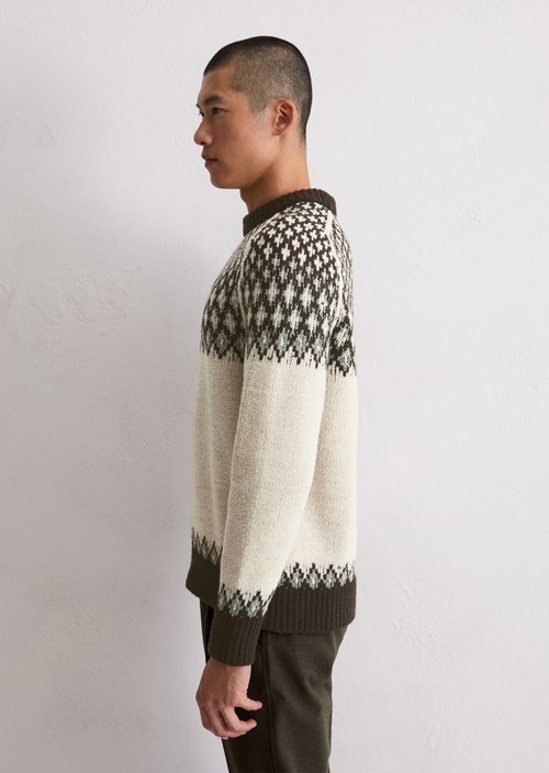 Norwegian sweater regular — Light Beige