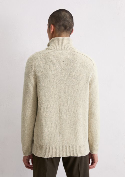 Regular cardigan — Grey Silk