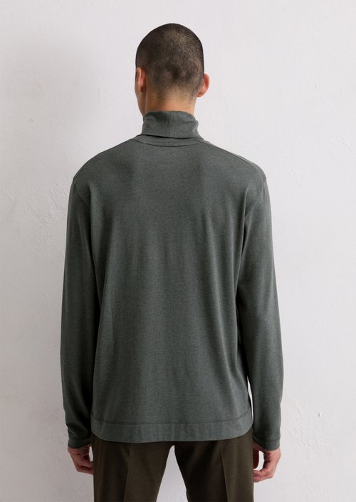 Regular turtleneck longsleeve — Light Graphite