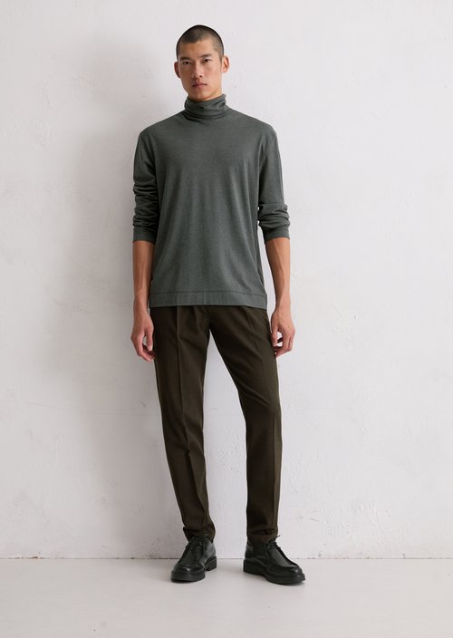 Regular turtleneck longsleeve — Light Graphite