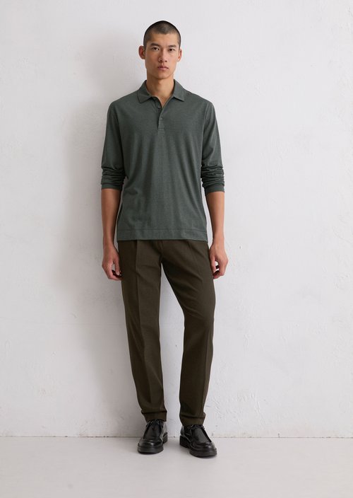 Regular polo shirt — Light Graphite