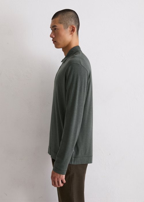 Regular polo shirt — Light Graphite