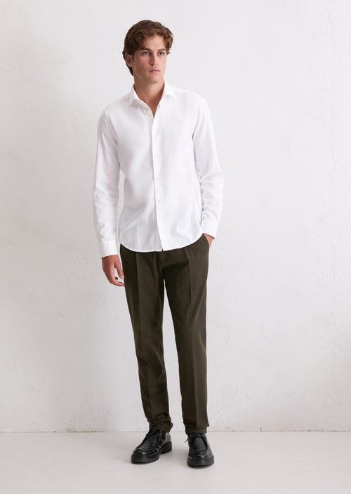 Shirt shaped — White