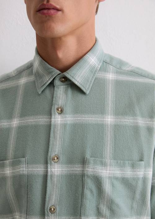 Camisa normal Dark Blue en vista detallada