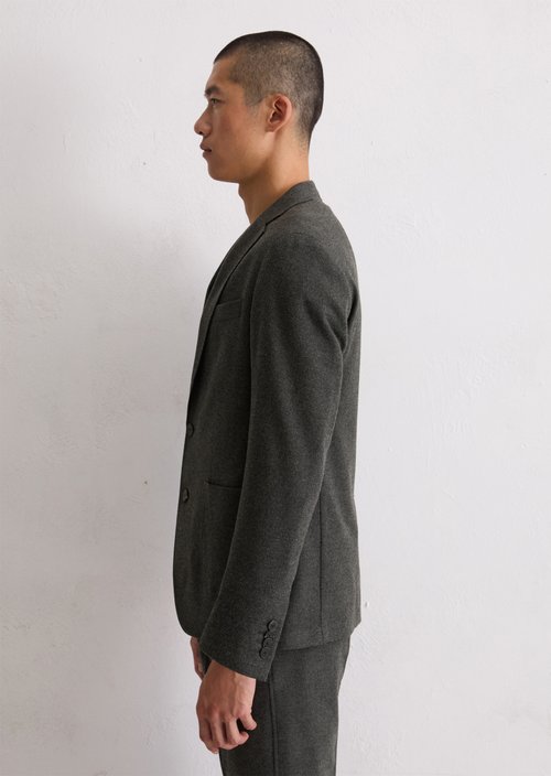 Jacket shaped — Dark Grey Melange