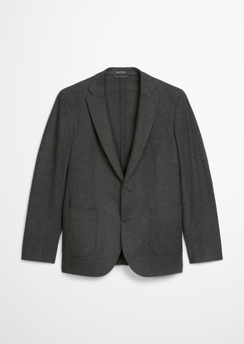 Jacket shaped — Dark Grey Melange