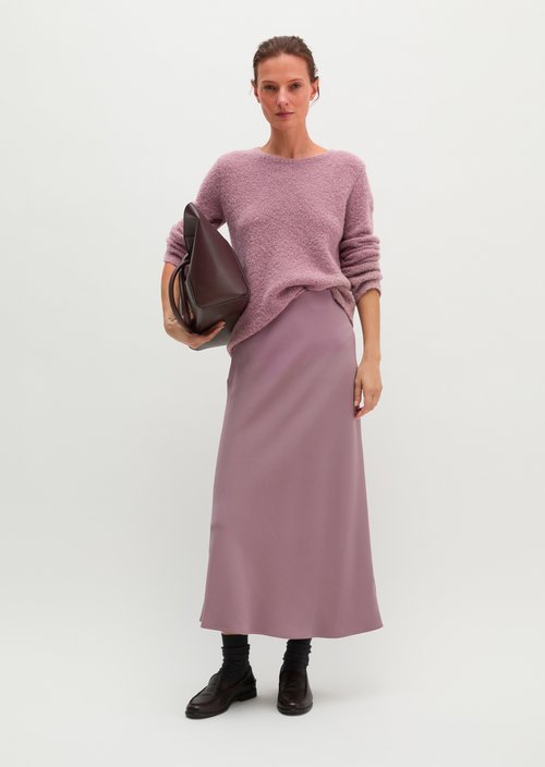 Bouclé sweater regular — Gentle Mauve