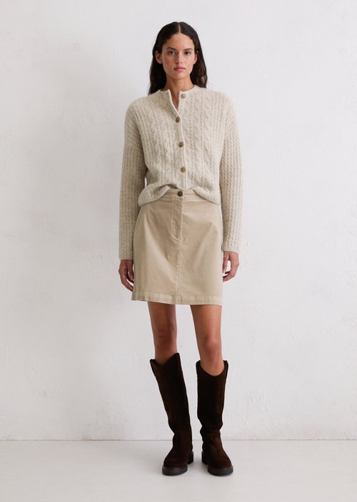 Cardigan regular — Chalky Mauve Melange