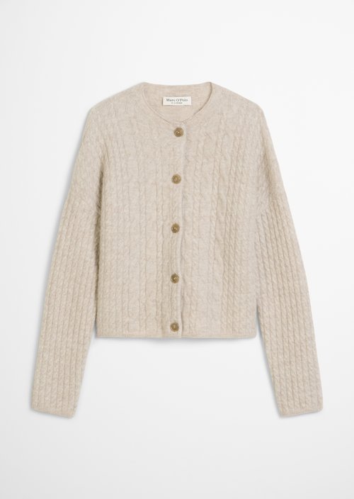 Cardigan regular — Chalky Mauve Melange