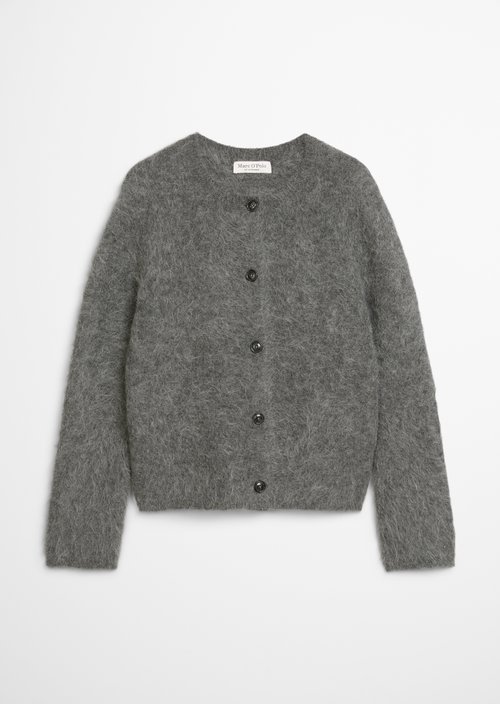 Cardigan regular — Rocky Grey Melange