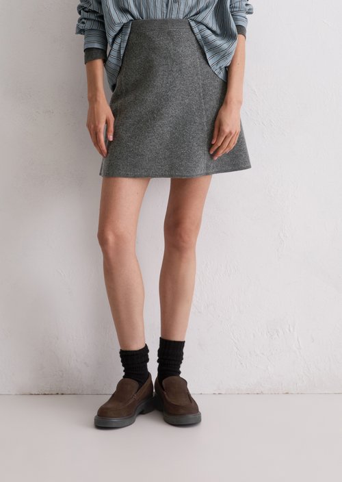 Mini skirt regular — Rocky Grey Melange