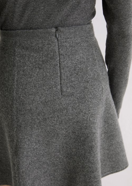 Mini skirt regular — Rocky Grey Melange