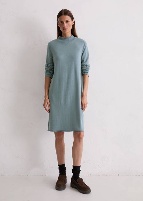 Lauren Ralph Lauren CABLE KNIT BUCKLE TRIM JUMPER DRESS - Vestido De Punto - Classic Camel/camel