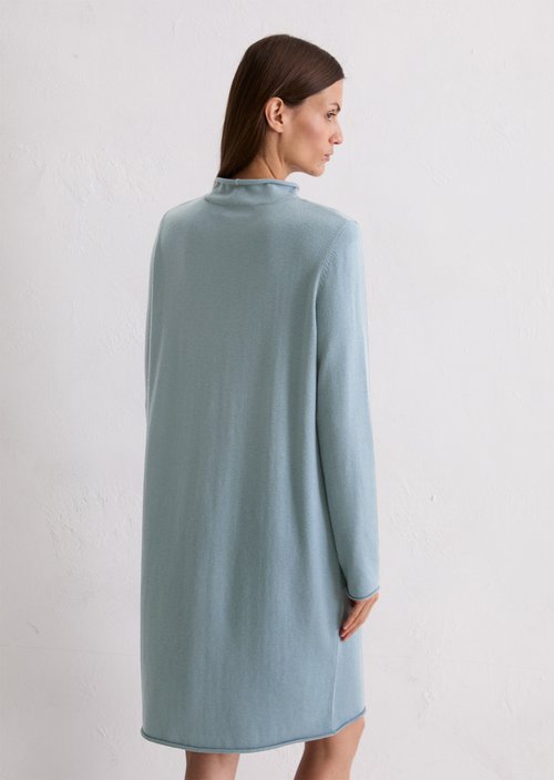 Knitted dress regular — Slate Blue