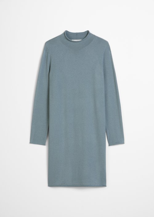 Knitted dress regular — Slate Blue