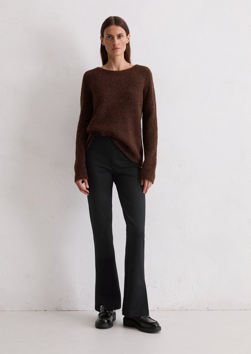 Jersey pants regular — Black