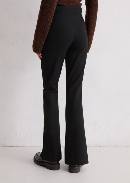 Jersey pants regular — Black