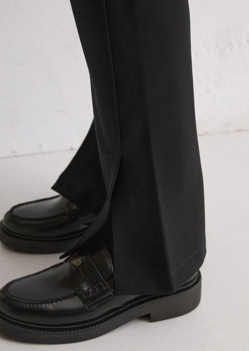 Jersey pants regular — Black