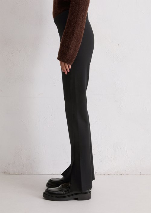 Jersey pants regular — Black