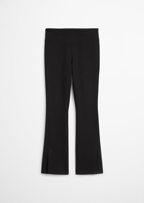 Jersey pants regular — Black