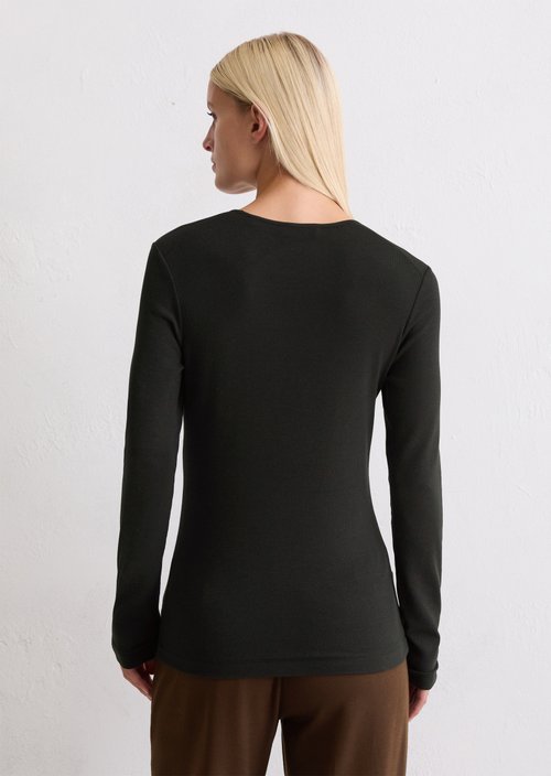 Longsleeve regular — Black