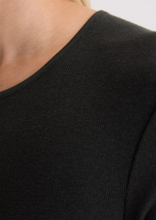 Longsleeve regular — Black
