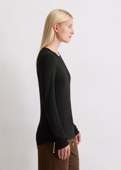 Longsleeve regular — Black
