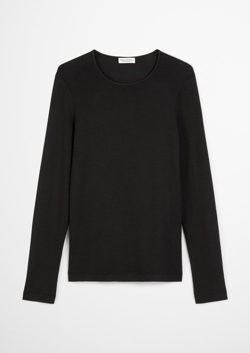 Longsleeve regular — Black