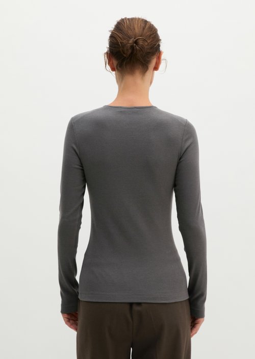 Longsleeve regular — Broken Graphite